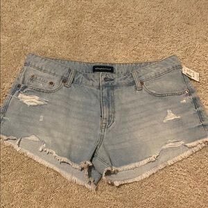Aeropostale Blue Vintage Jean Shorts